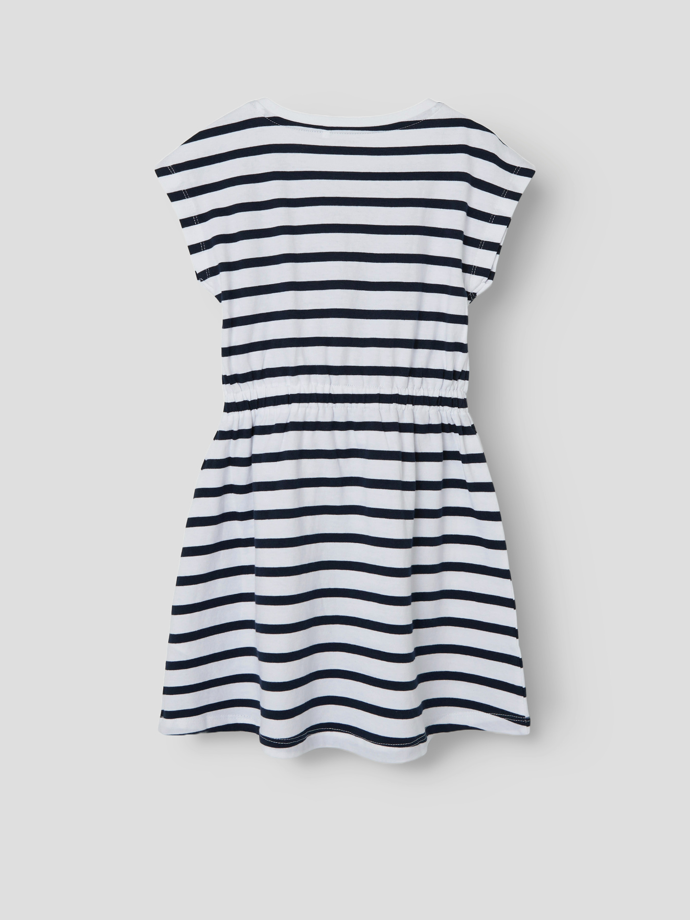 Платье мини Name it модель 13218694_Dark Sapphire Y/D STRIPES Фото