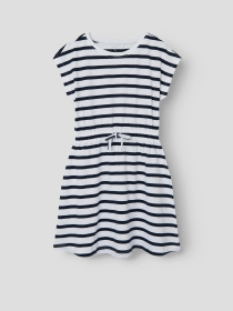 Платье мини Name it модель 13218694_Dark Sapphire Y/D STRIPES Фото