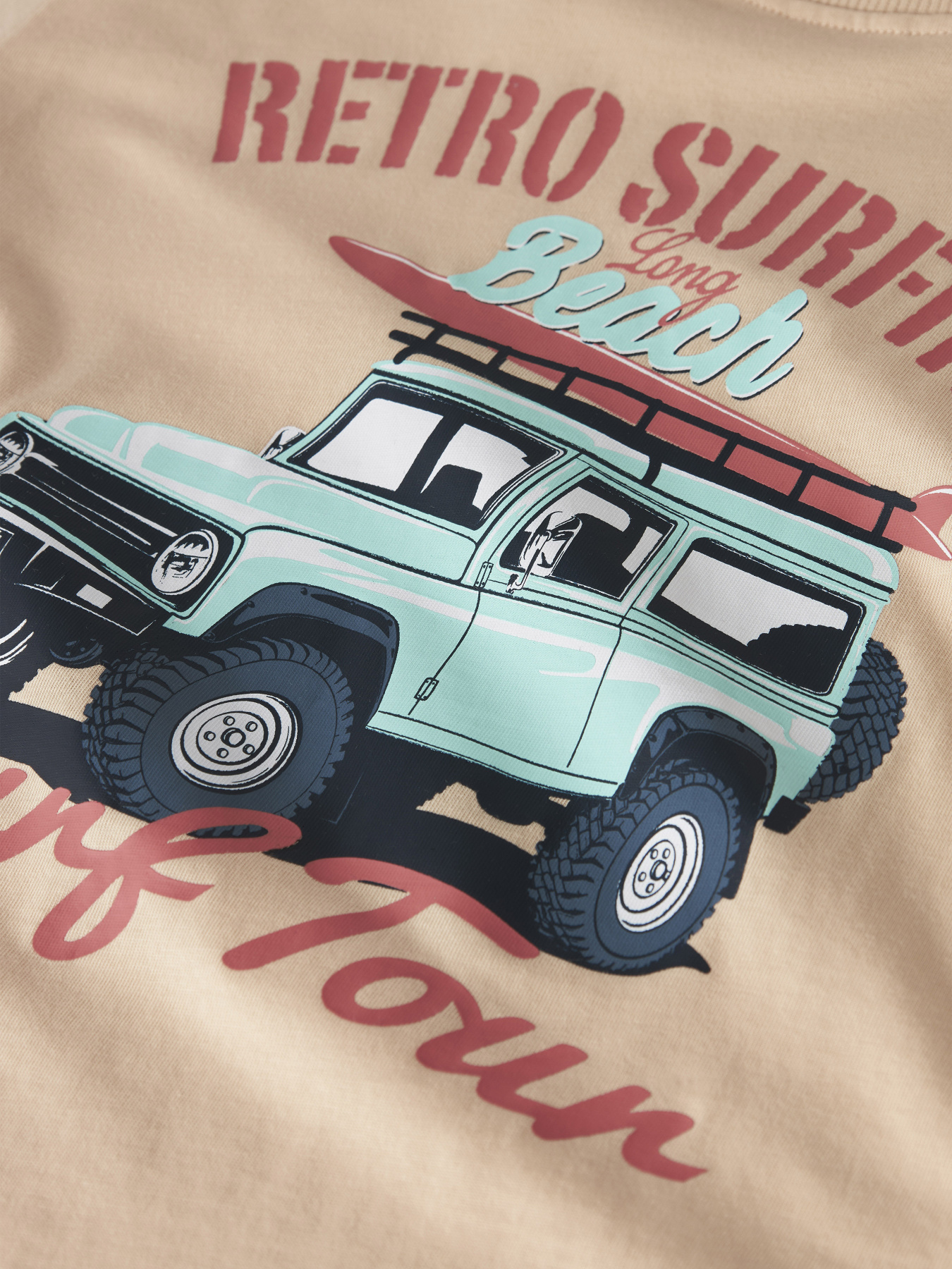 Футболка Name it модель 13224966_Peach Fuzz Retro Surfing Фото