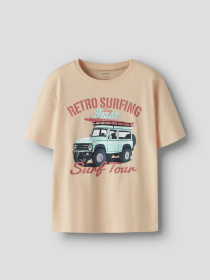 Футболка Name it модель 13224966_Peach Fuzz Retro Surfing Фото