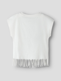 Футболка Name it модель 13228185_Cloud Dancer Lemonade Фото