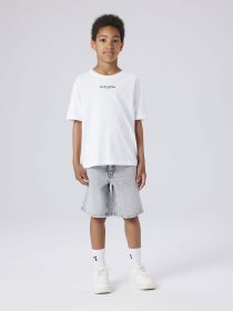 Джинсовые шорты Name it модель 13240777_Grey Denim Фото