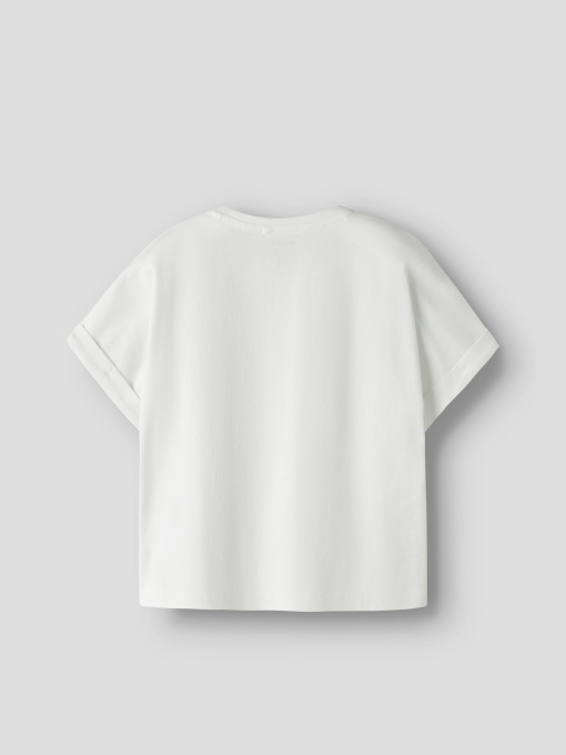 Футболки и поло Name it VILLE SS LOOSE TOP модель 13253523_Bright White Фото