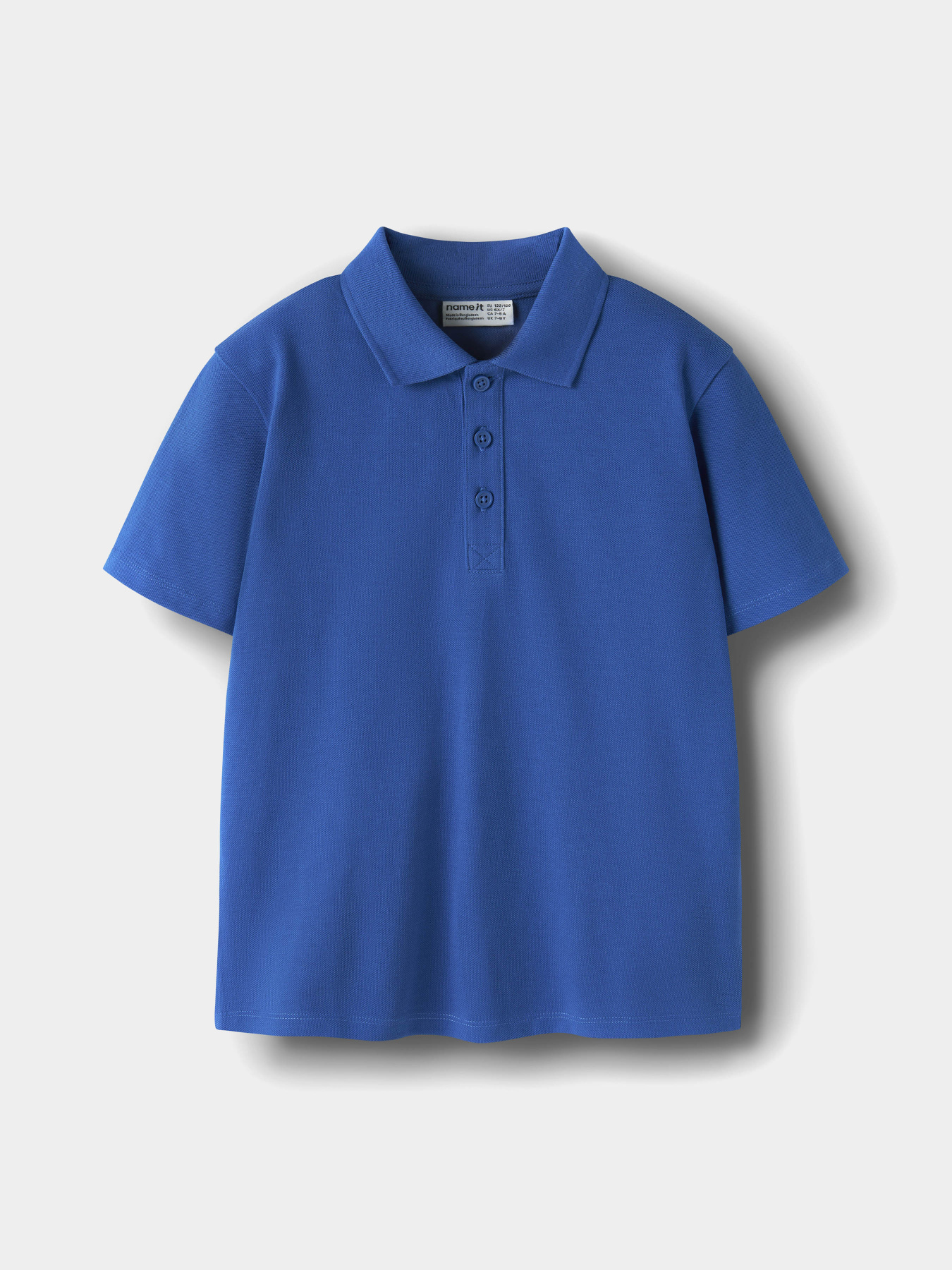 Футболки и поло Name it HANNI SS NREG POLO модель 13251000_Nautical Blue Фото