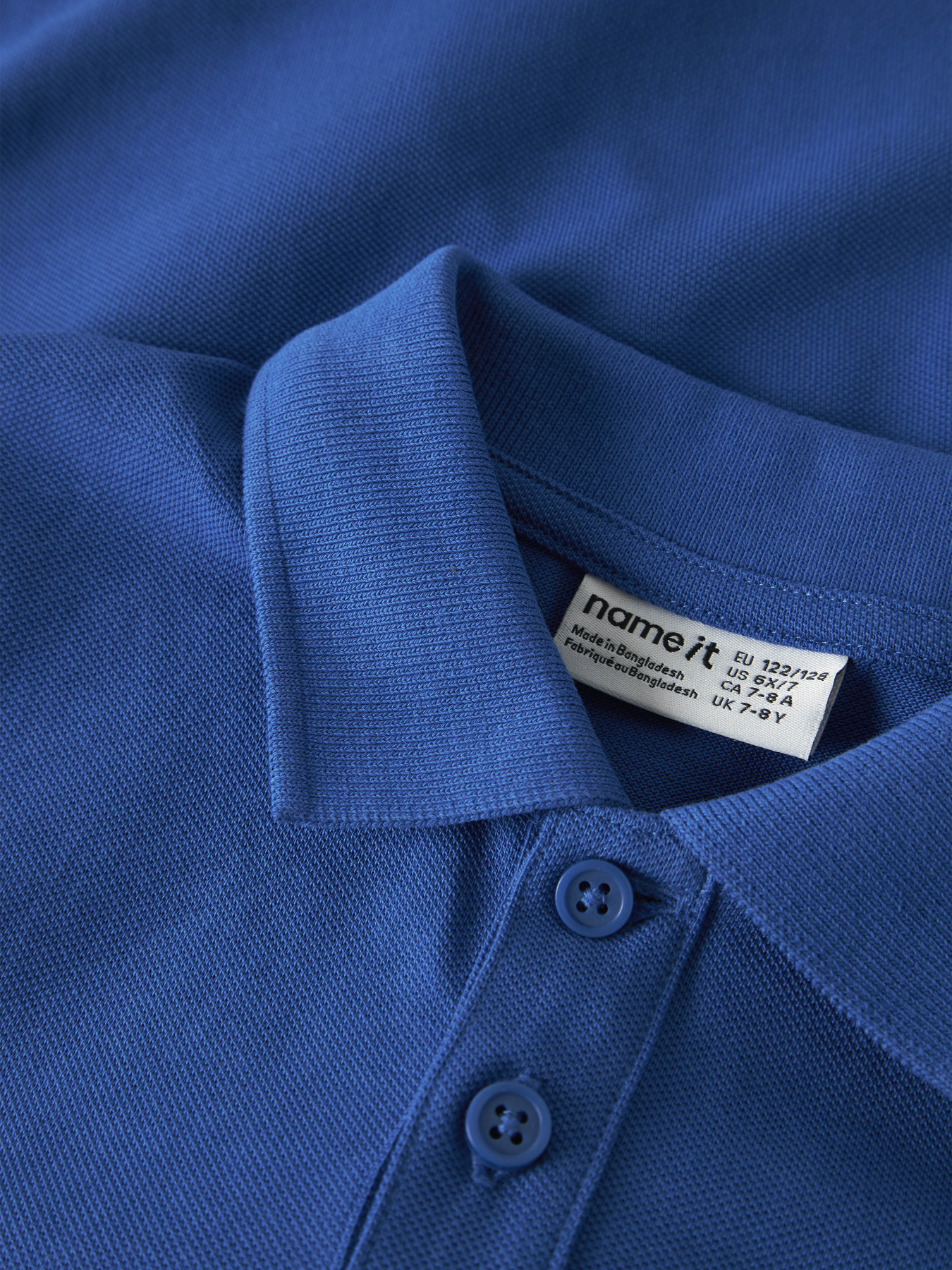 Футболки и поло Name it HANNI SS NREG POLO модель 13251000_Nautical Blue Фото