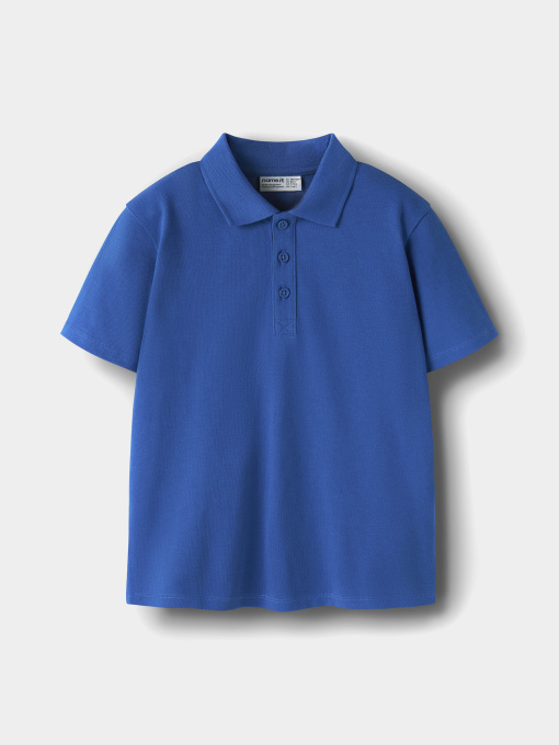 Футболки и поло Name it HANNI SS NREG POLO модель 13251000_Nautical Blue Фото