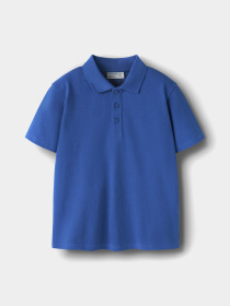 Футболки и поло Name it HANNI SS NREG POLO модель 13251000_Nautical Blue Фото
