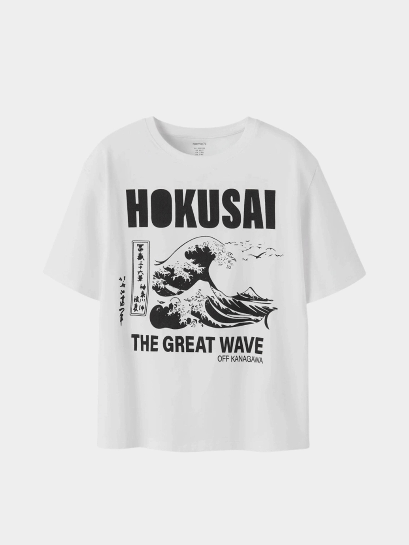 Футболки і поло Name it MESH HOKUSAI SS NREG TOP BOX A модель 13255758_Bright White Фото