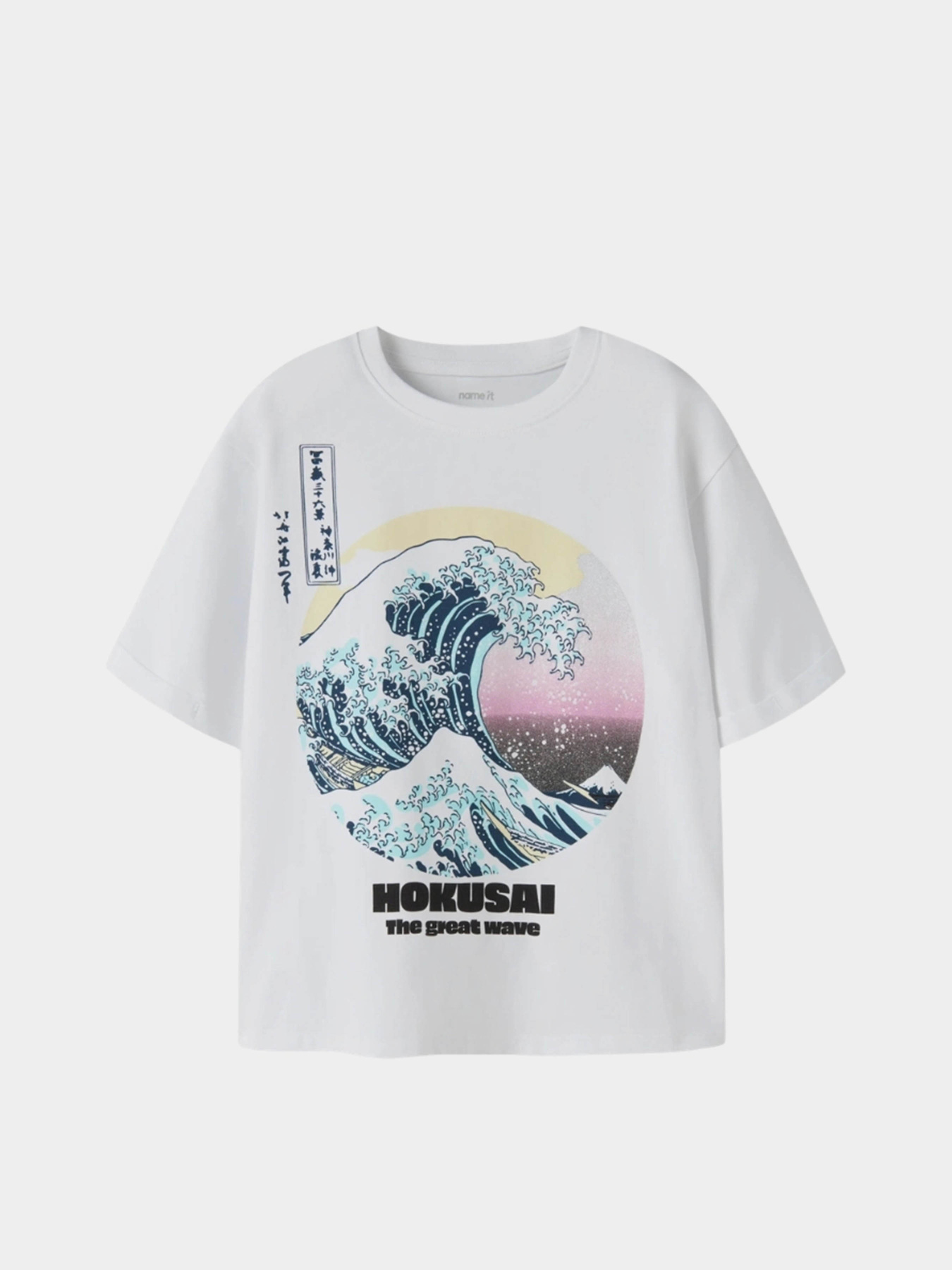 Футболки и поло Name it MYDA HOKUSAI SS NREG TOP BOX A модель 13255743_Bright White Фото