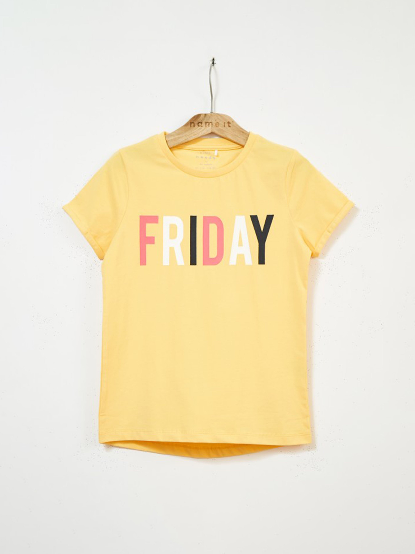 Футболка Name it модель 8191T4539TU76_жовтий комб. Фото
