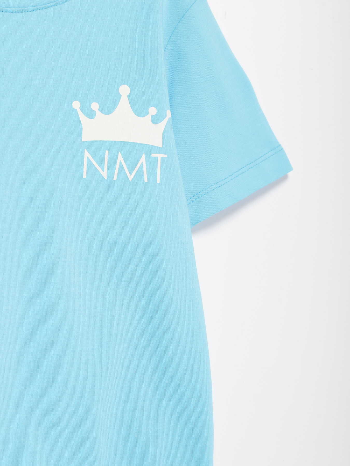 Футболка Name it модель 8191T4546TV66_блакитний з білим Фото