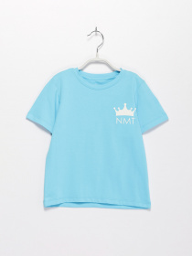 Футболка Name it модель 8191T4546TV66_блакитний з білим Фото