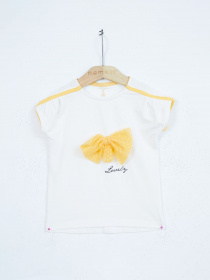 Футболка Name it модель 8191T4548T525_білий з жовтим Фото