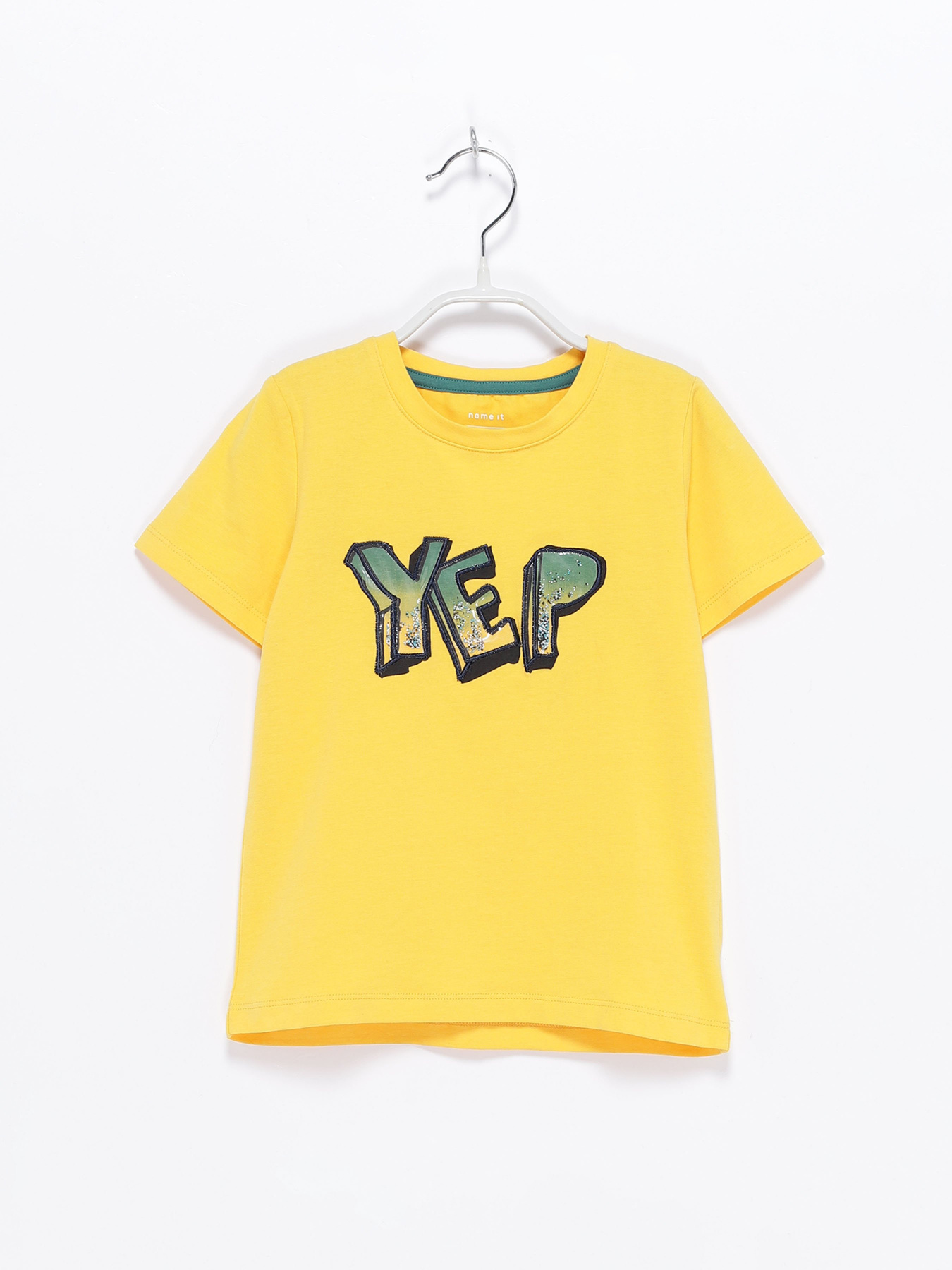 Футболка Name it модель 8192T4505VF51_жовтий комб. Фото