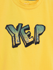 Футболка Name it модель 8192T4505VF51_жовтий комб. Фото