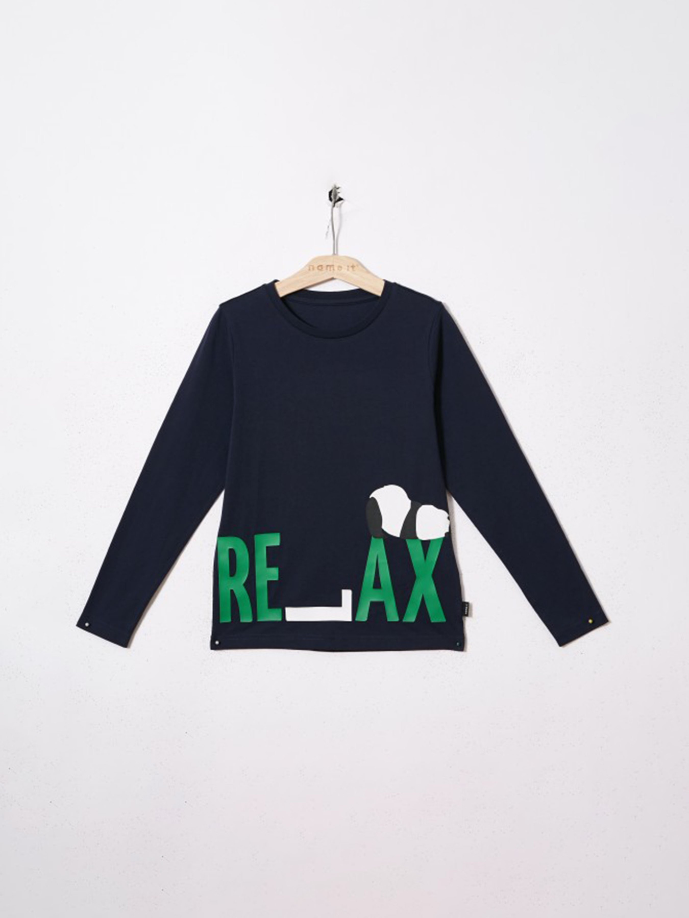 Лонгслів Name it модель 8201T2507T826_т.синій комб. Фото