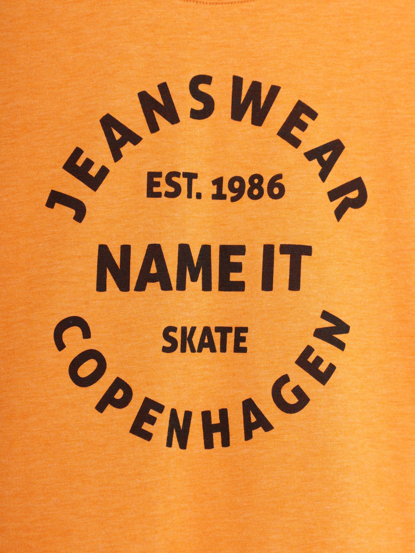 Футболка Name it модель 8192T4507TUL5_помаранчевий з т.син Фото