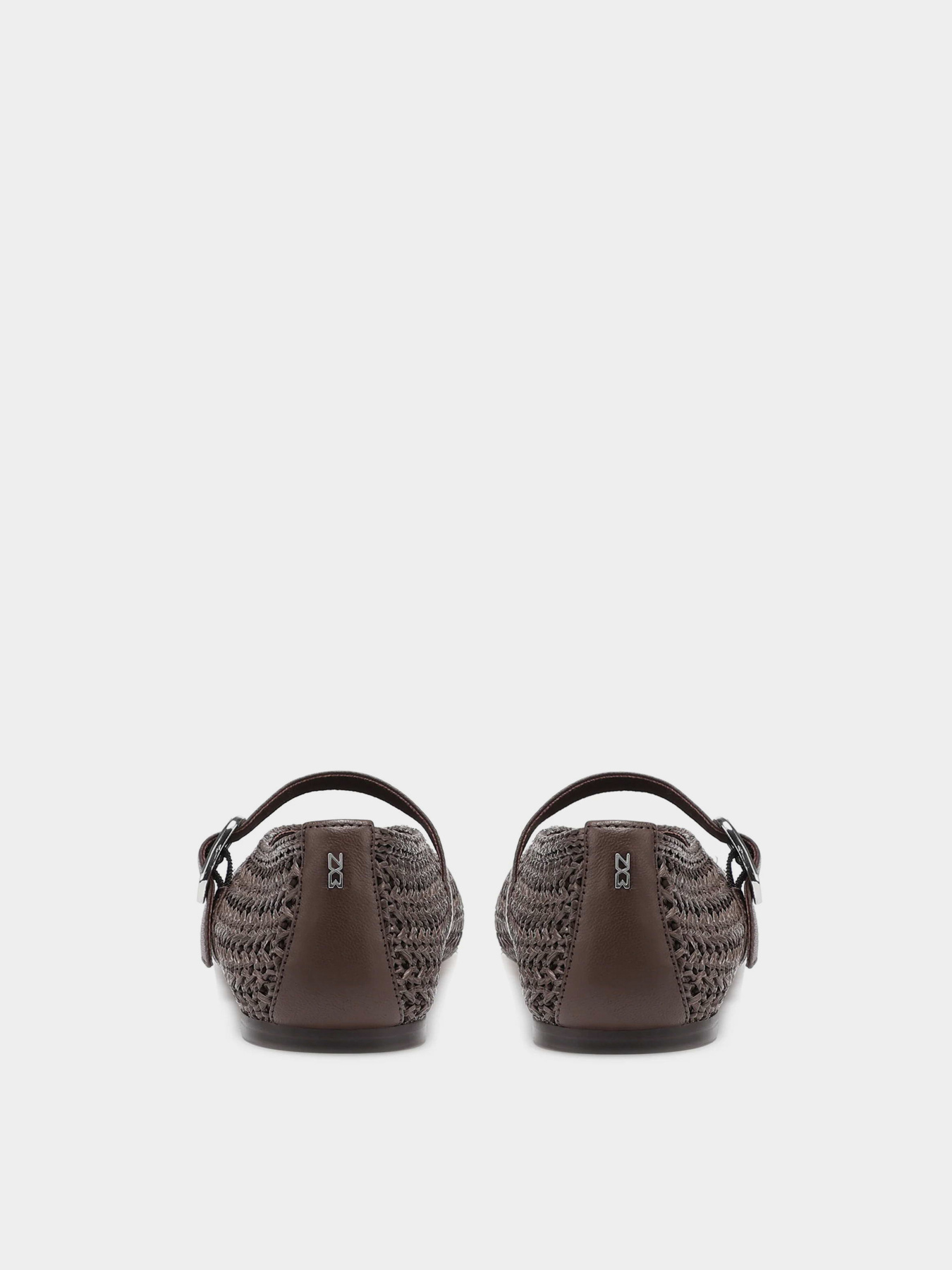 Туфли и лоферы Nokwol LOVA модель Lova Brown Raffia Фото