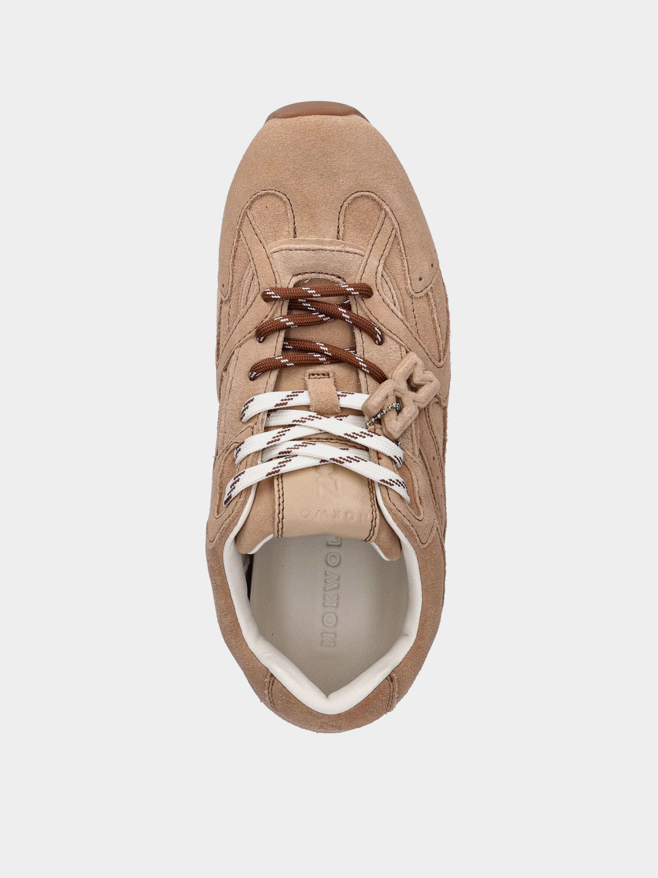 Кроссовки Nokwol ATLAS модель Atlas Beige Suede Фото