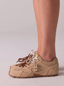 Кроссовки Nokwol ATLAS модель Atlas Beige Suede Фото