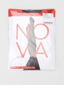 Колготы Nova модель NOVA Micro 3D 100 чорний Фото