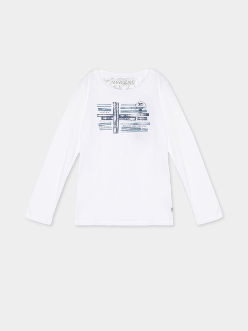 Лонгслив Napapijri Satun модель NP000I1L0021 Фото