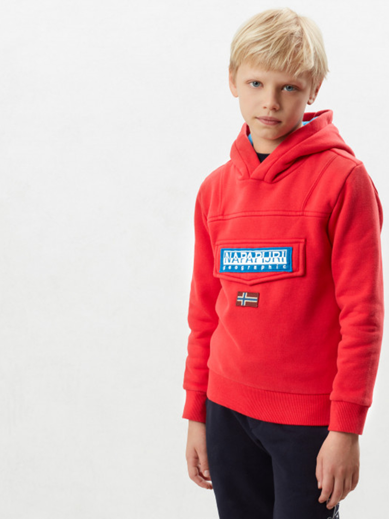 Худі Napapijri Burgee 2 модель NP000I7DRA31 Худі Napapijri Burgee 2 модель NP000I7DRA31 Фото