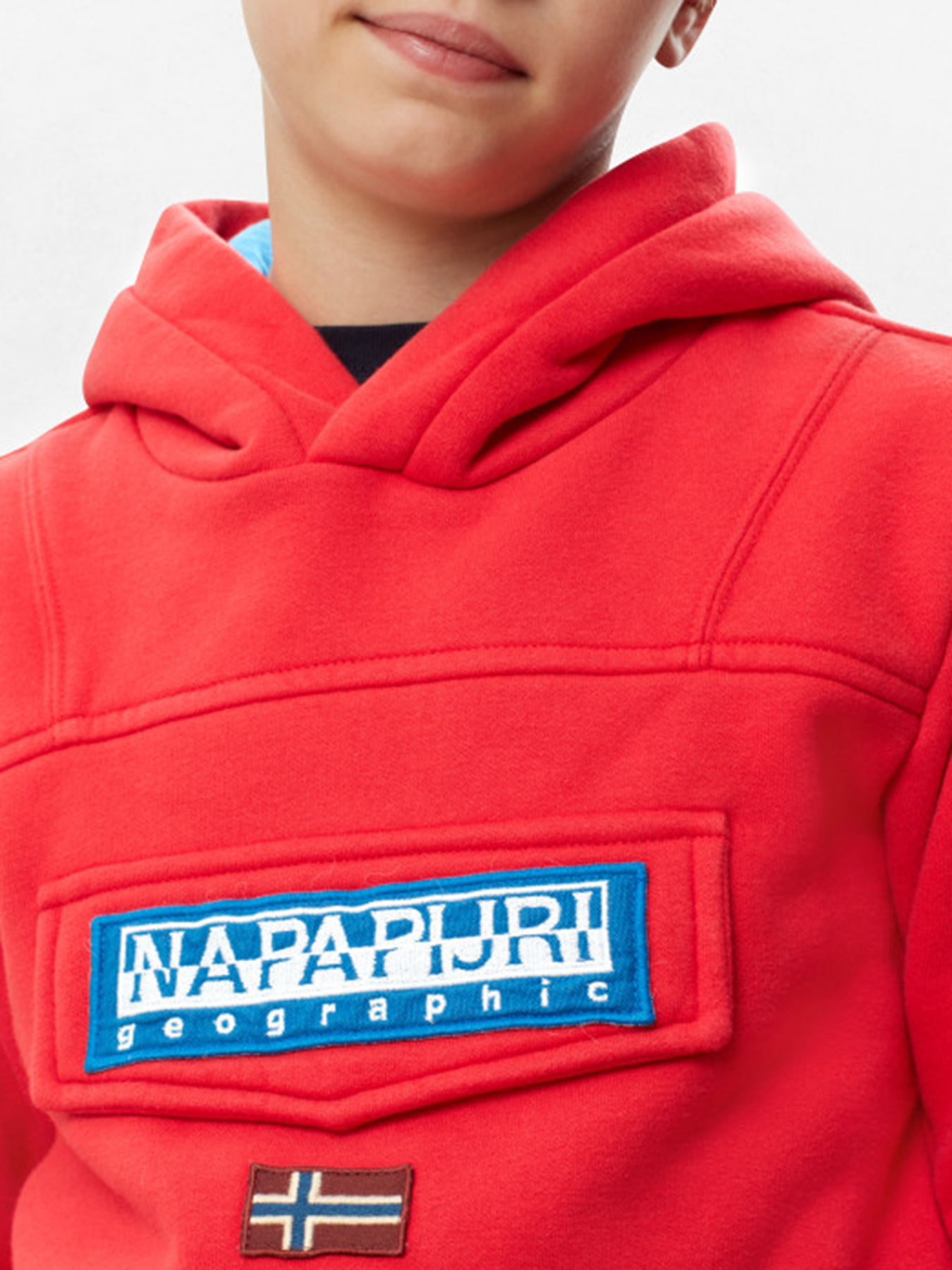 Худі Napapijri Burgee 2 модель NP000I7DRA31 Худі Napapijri Burgee 2 модель NP000I7DRA31 Фото