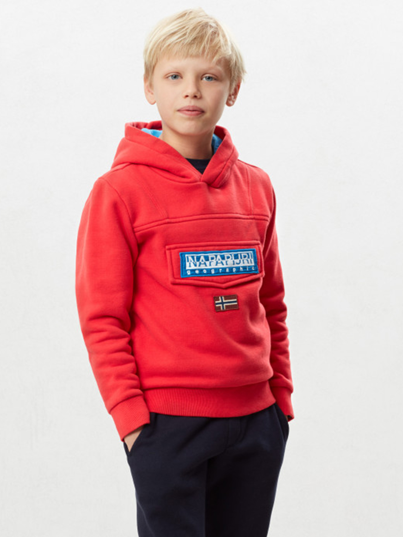 Худі Napapijri Burgee 2 модель NP000I7DRA31 Худі Napapijri Burgee 2 модель NP000I7DRA31 Фото