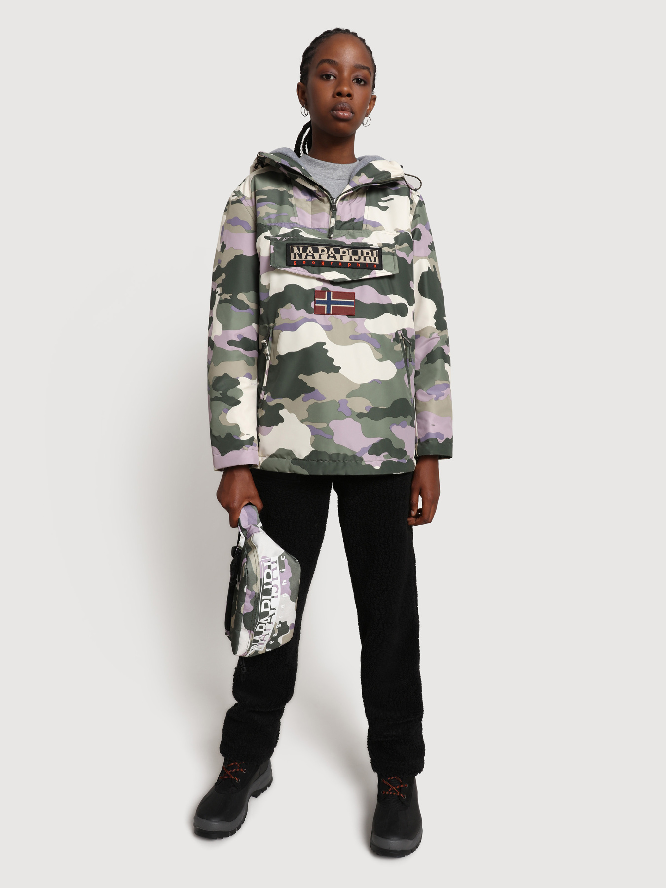 Аутдор и горнолыжная куртка Napapijri Rainforest модель NP0A4EH1F7YS Фото