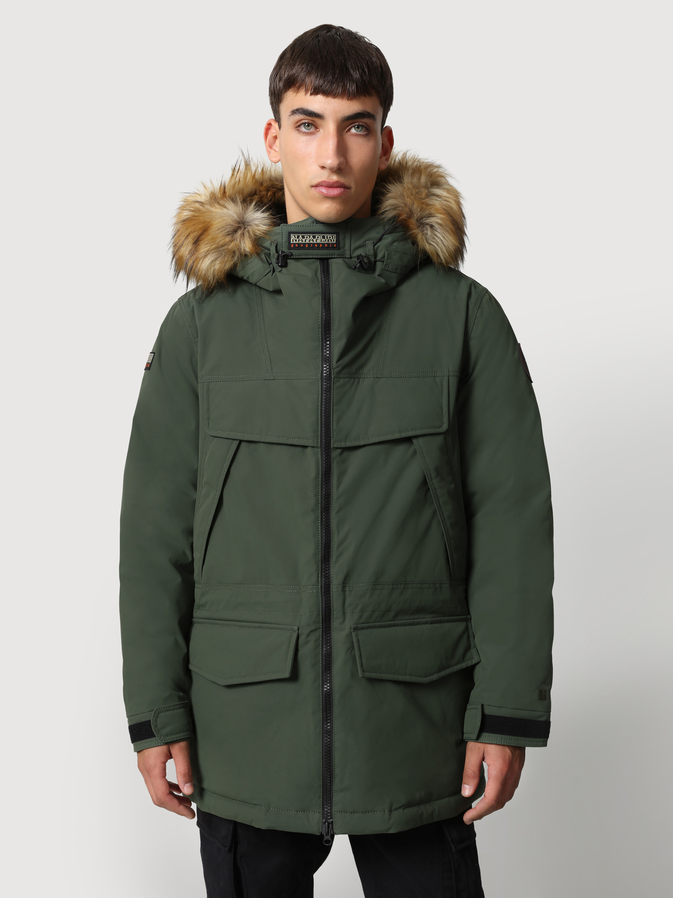 Зимова куртка Napapijri Skidoo Op Long 3 модель NP0A4FLEGE41 Фото