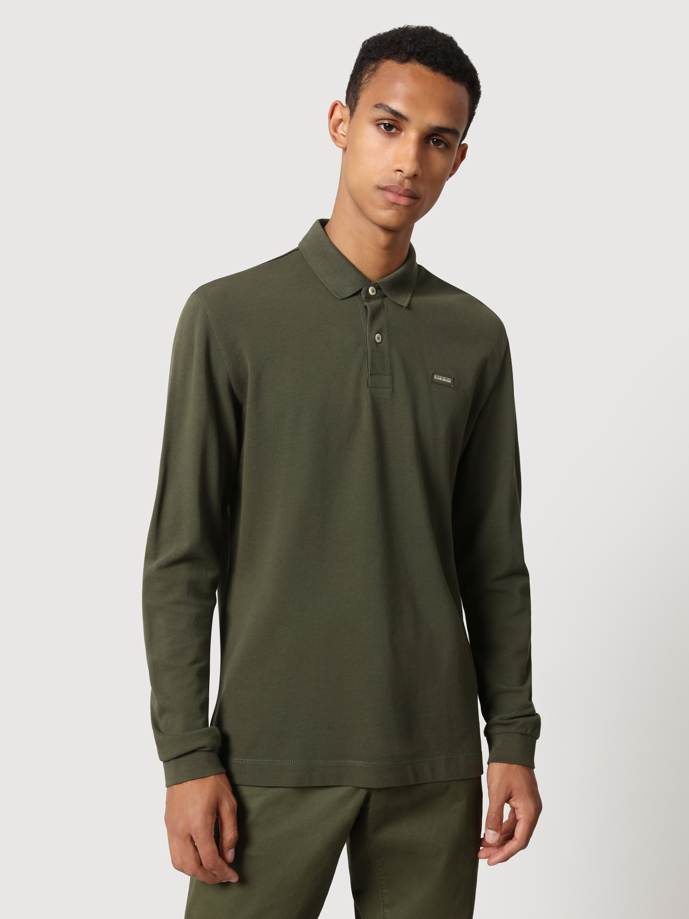 Свитшот Napapijri Ebir 1 Green Depths модель NP0A4FQBGE41 Фото