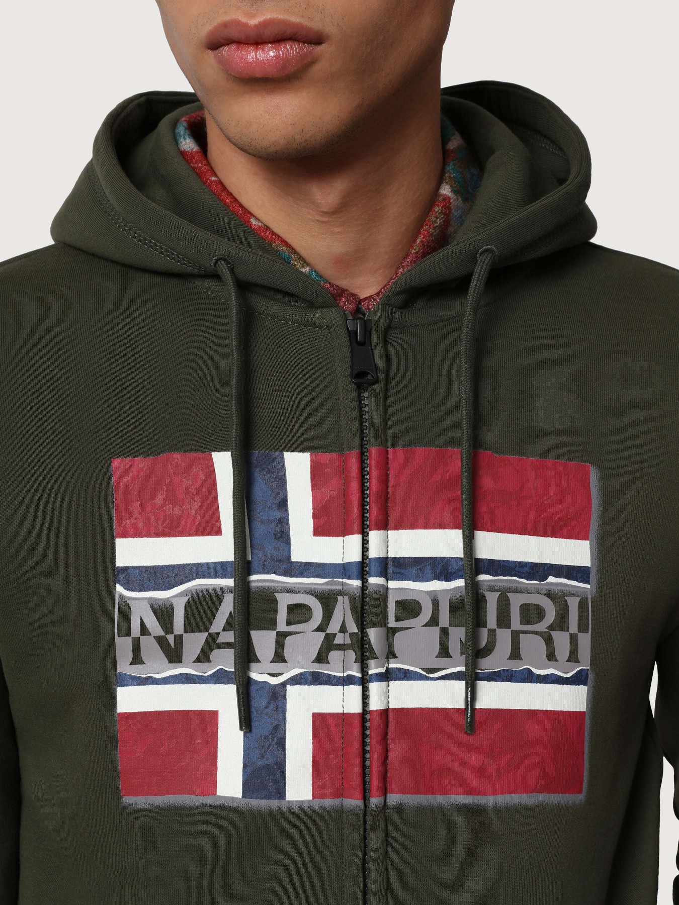 Худи Napapijri Bench Fzh модель NP0A4FQXGE41 Фото