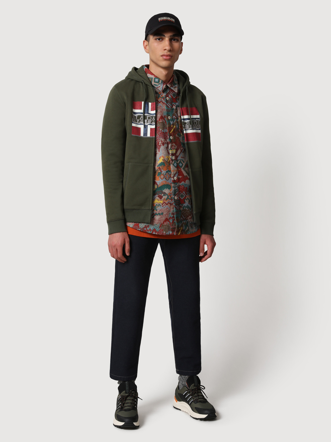 Худи Napapijri Bench Fzh модель NP0A4FQXGE41 Фото