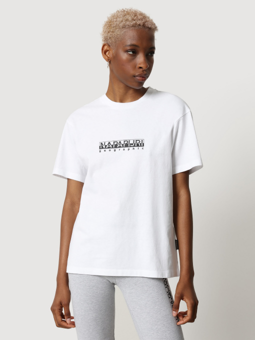 Футболка Napapijri Box модель NP0A4FSM0021 Фото