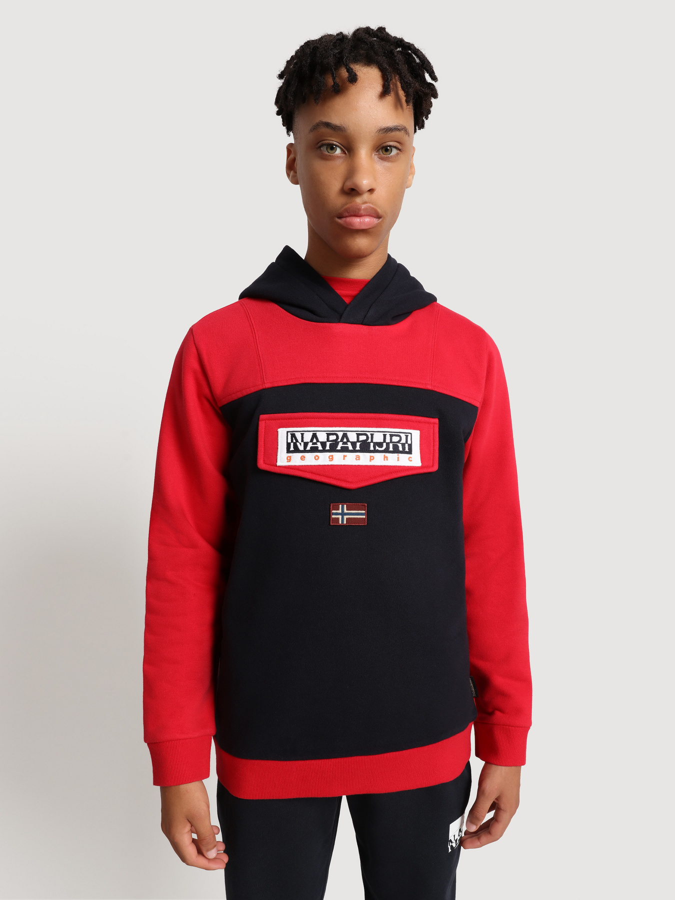 Худи Napapijri K Burgee W 1 модель NP0A4FW1MACS Фото