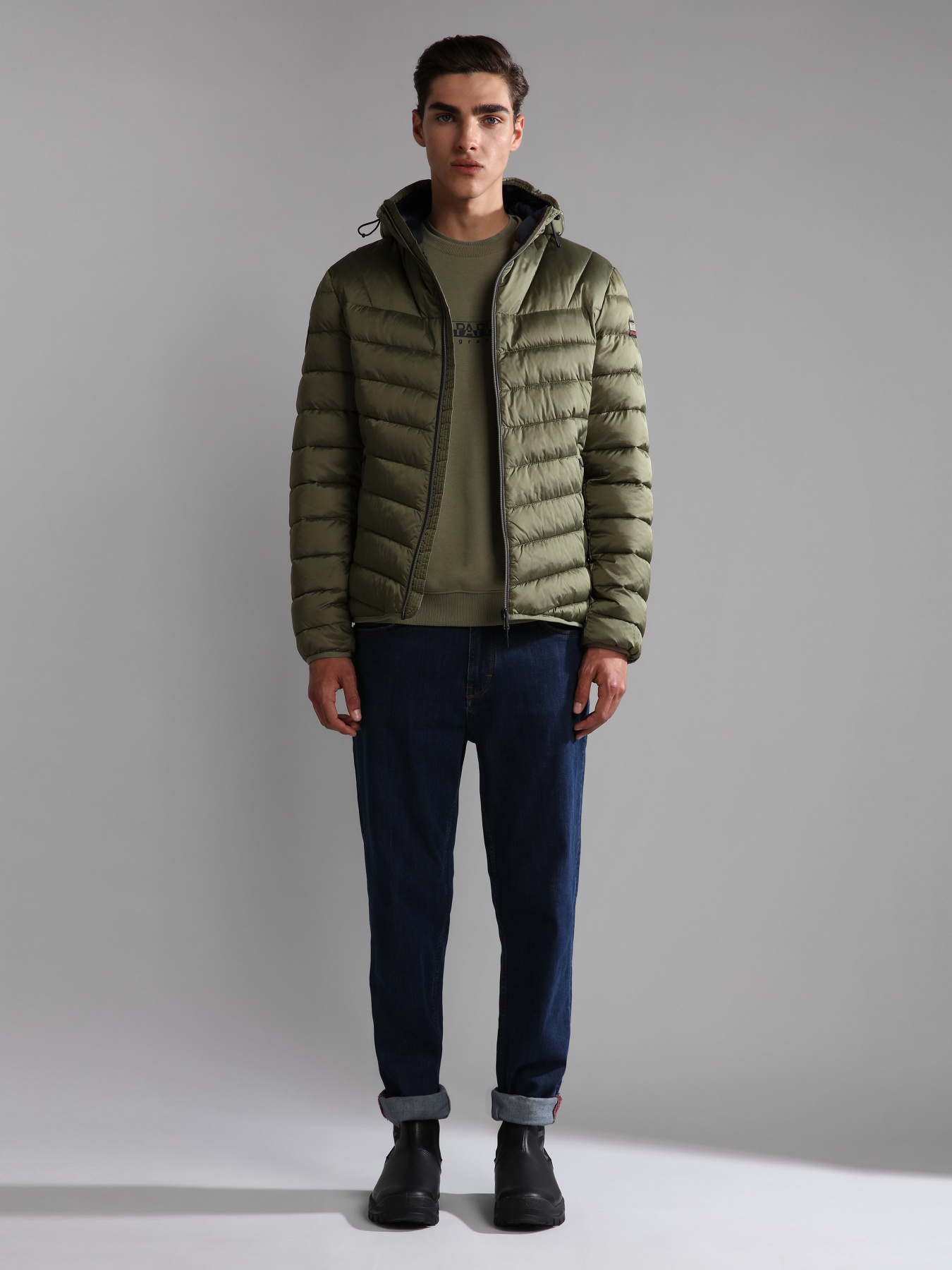 Свитшот Napapijri B-Box C S 1 модель NP0A4GBFGAE1 Свитшот Napapijri B-Box C S 1 модель NP0A4GBFGAE1 Фото