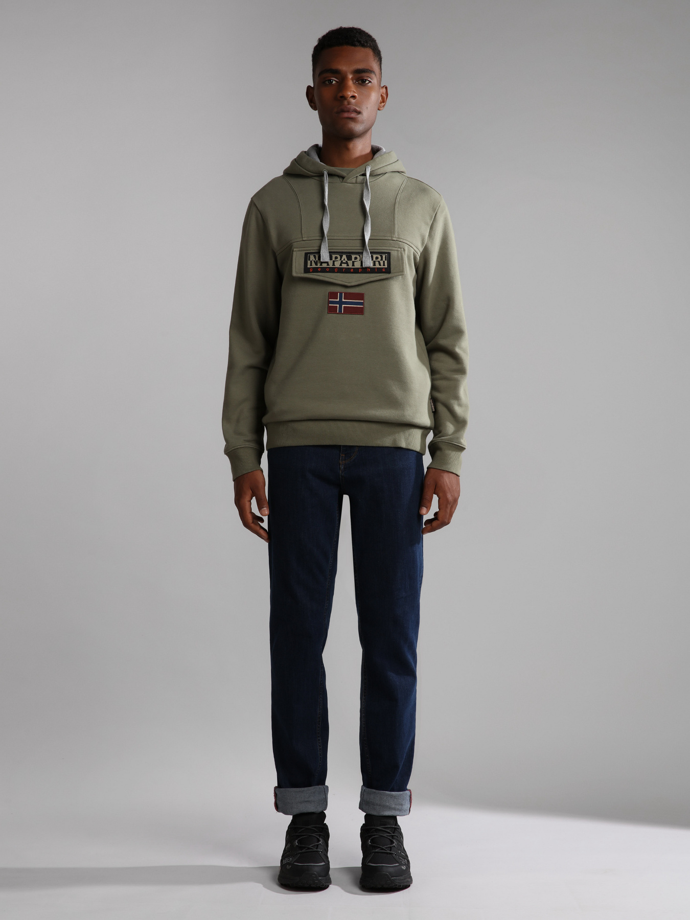 Худи Napapijri Burgee Wint 2 модель NP0A4GJDGAE1 Фото