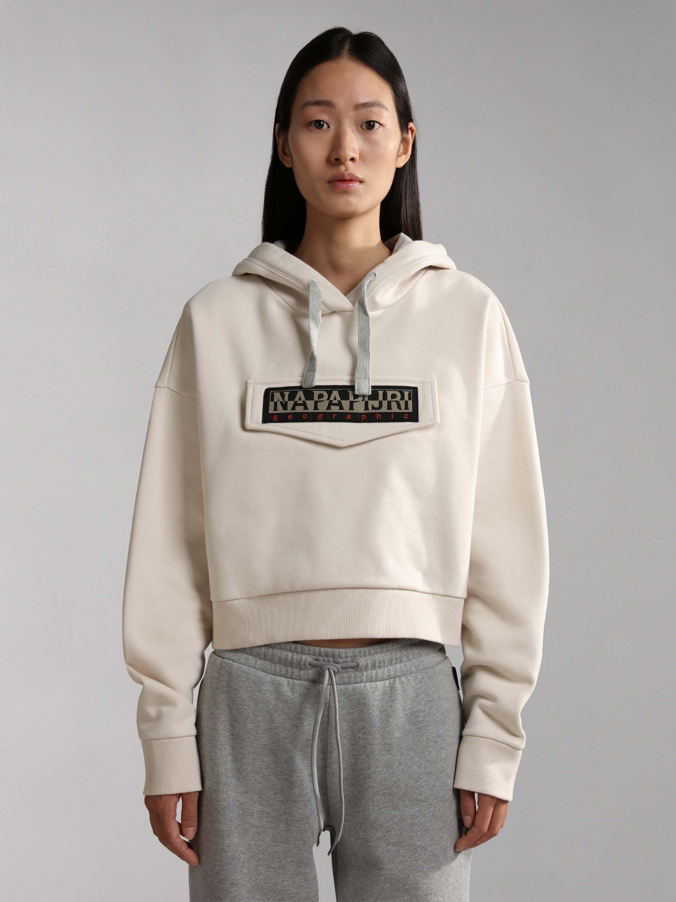 Худи Napapijri Burgee Crop модель NP0A4GKJNS51 Фото
