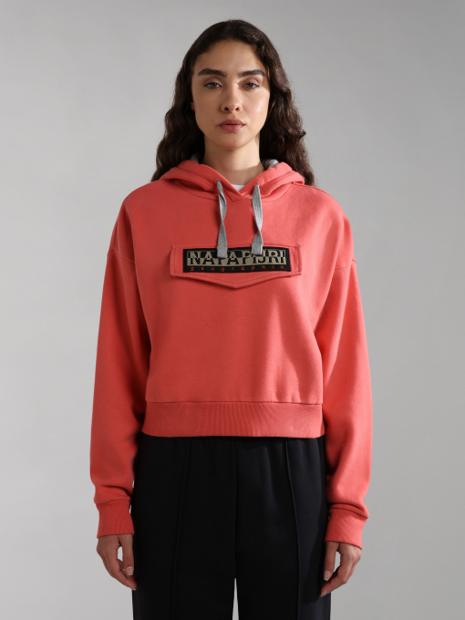 Худи Napapijri Burgee Crop модель NP0A4GKJPP3S Фото