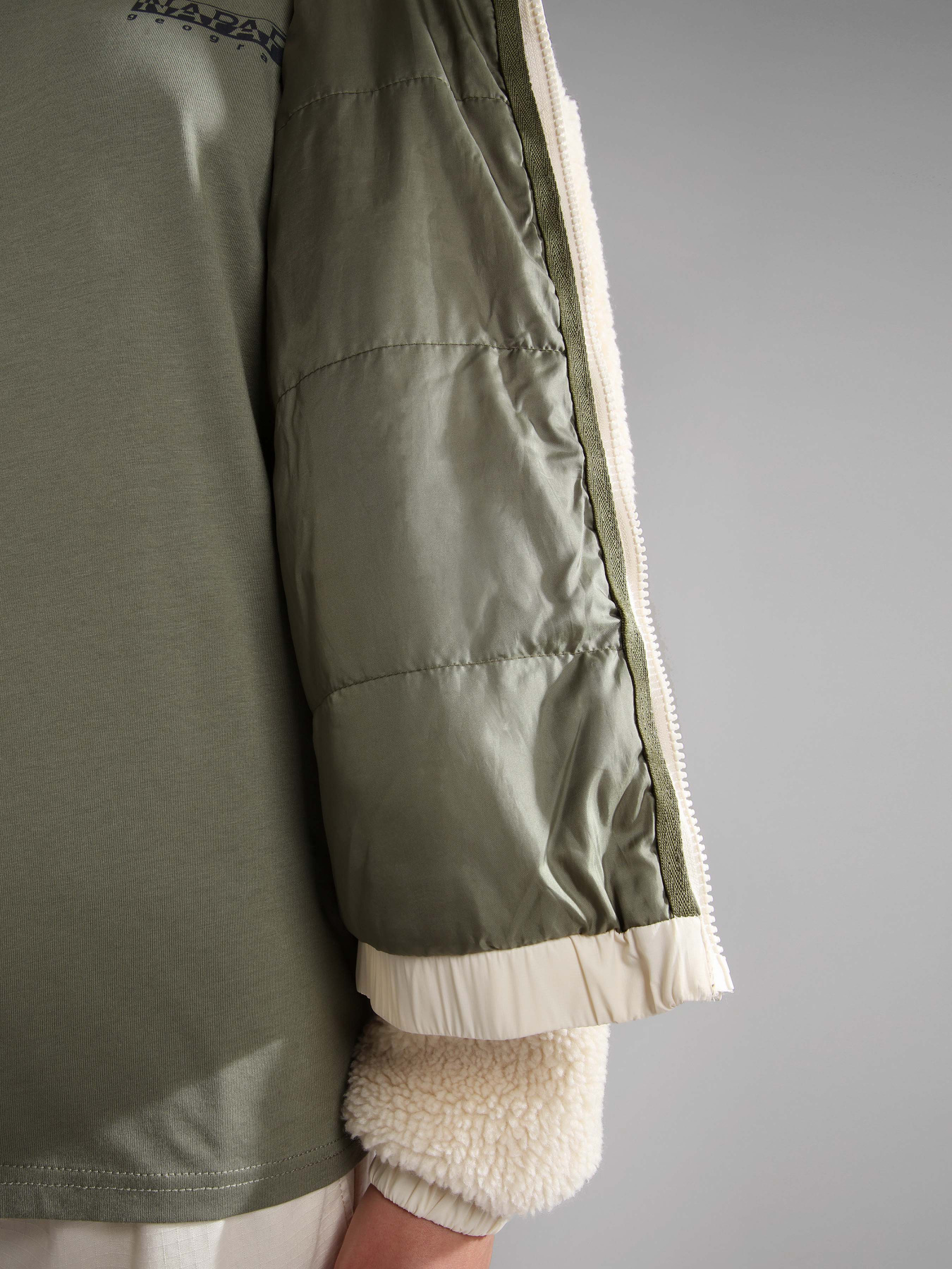 Куртка-шерпа Napapijri A-Harness модель NP0A4GKZNS5S Фото