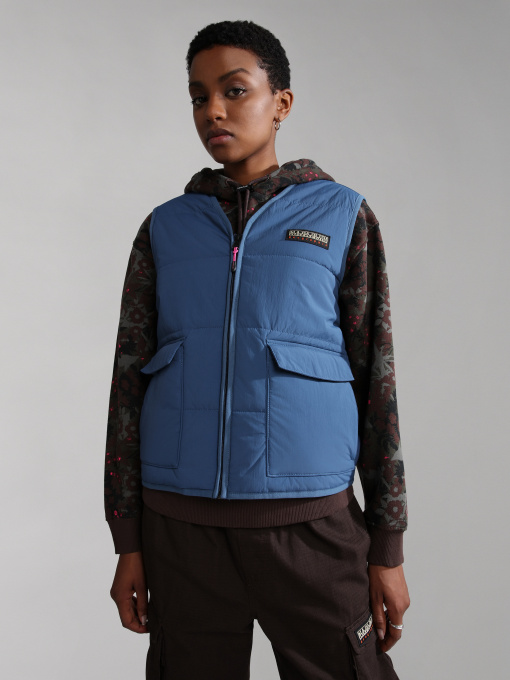 Жилет с утеплителем Napapijri A-Wild V модель NP0A4GL3BS5S Фото