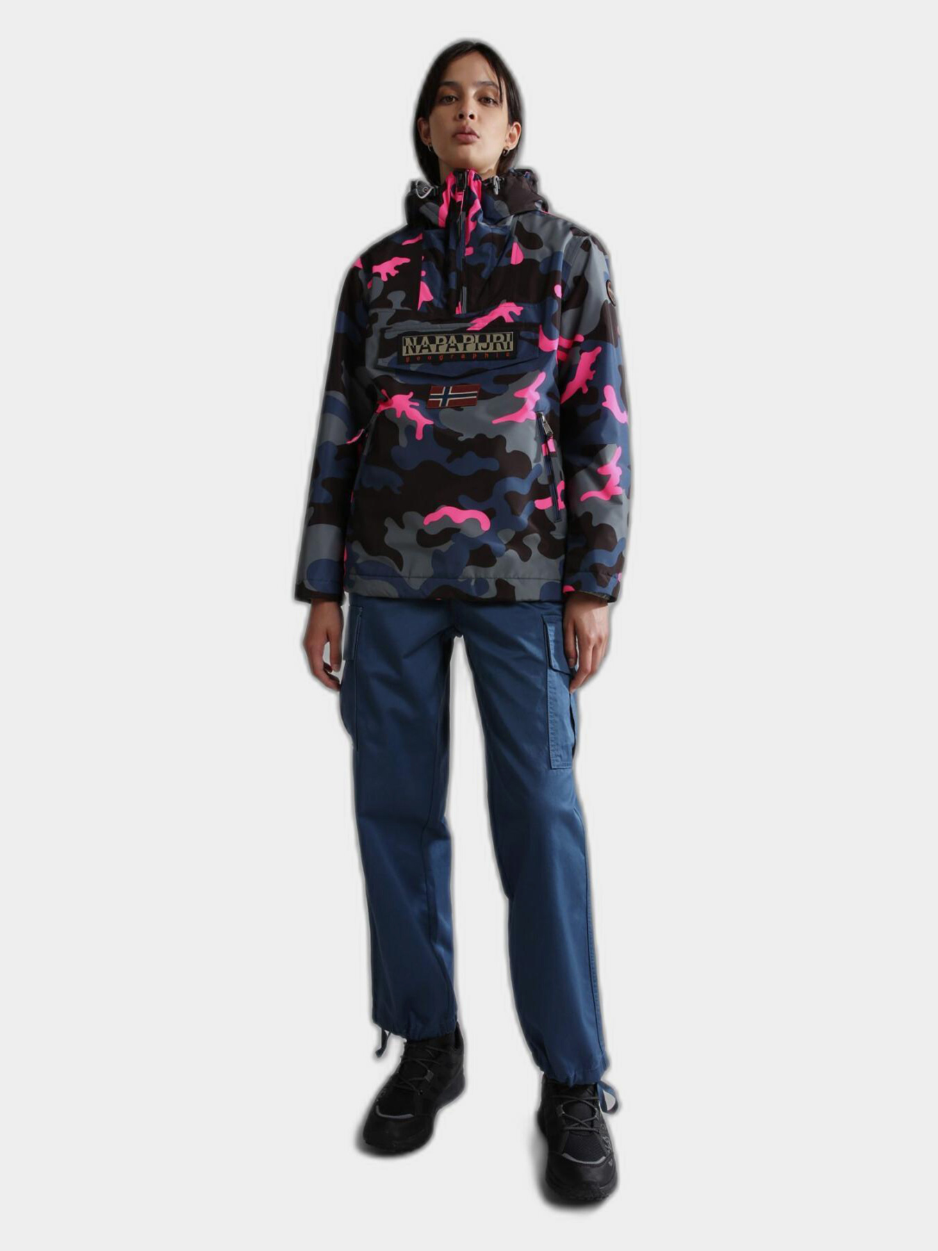 Аутдор та гірськолижна куртка Napapijri Rainforest W P Prt 2 модель NP0A4GM7FBMS Фото