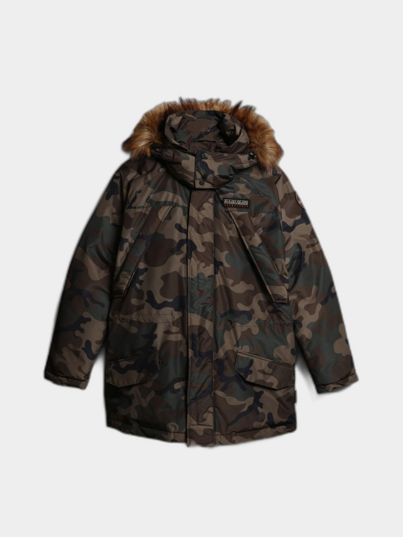 Аутдор та гірськолижна куртка Napapijri Epoch Camo & Fur модель NP0A4GM9F84S Аутдор та гірськолижна куртка Napapijri Epoch Camo & Fur модель NP0A4GM9F84S Фото