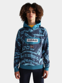 Худи Napapijri Burgee Aop 1 Aop модель NP0A4GMNFBCS Фото