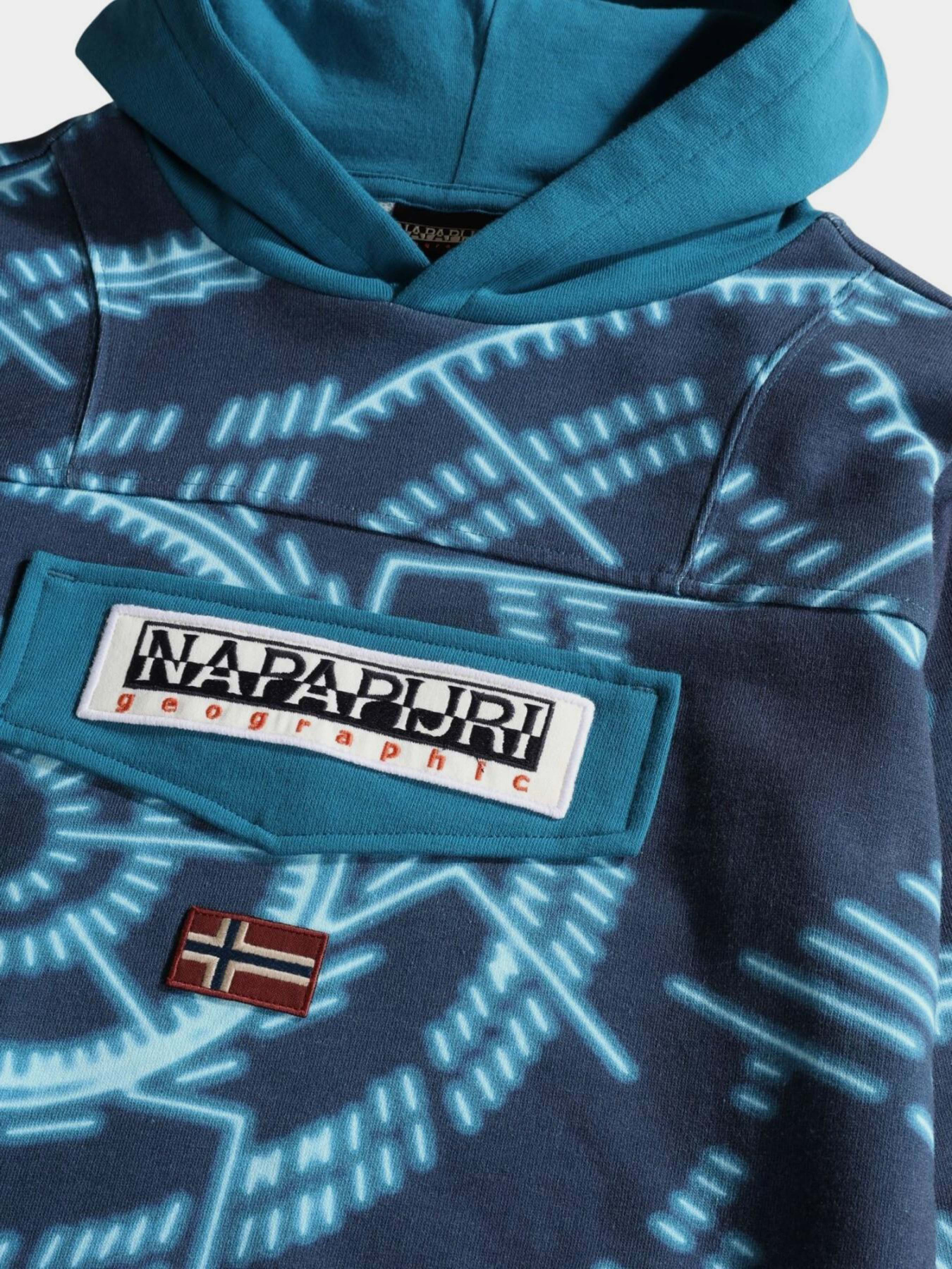 Худі Napapijri Burgee Aop 1 Aop модель NP0A4GMNFBCS Фото