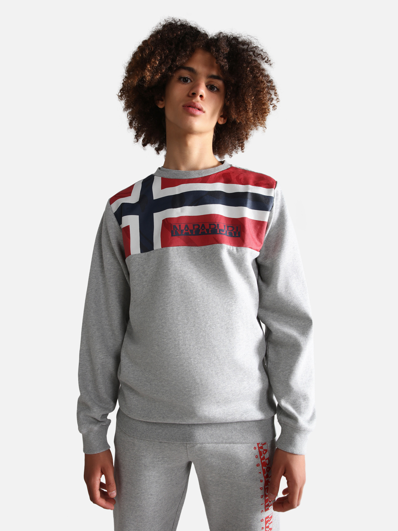 Світшот Napapijri K Beri C 1 модель NP0A4GMU1601 Світшот Napapijri K Beri C 1 модель NP0A4GMU1601 Фото