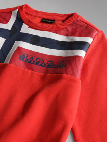 Світшот Napapijri K Beri C 1 модель NP0A4GMURR91 Світшот Napapijri K Beri C 1 модель NP0A4GMURR91 Фото