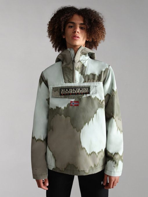 Зимняя куртка Napapijri Rainforest Aop 1 модель NP0A4GN2FBAS Фото