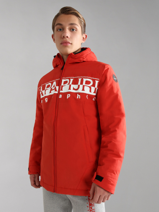 Зимова куртка Napapijri K A-Nut модель NP0A4GN4RR9S Фото